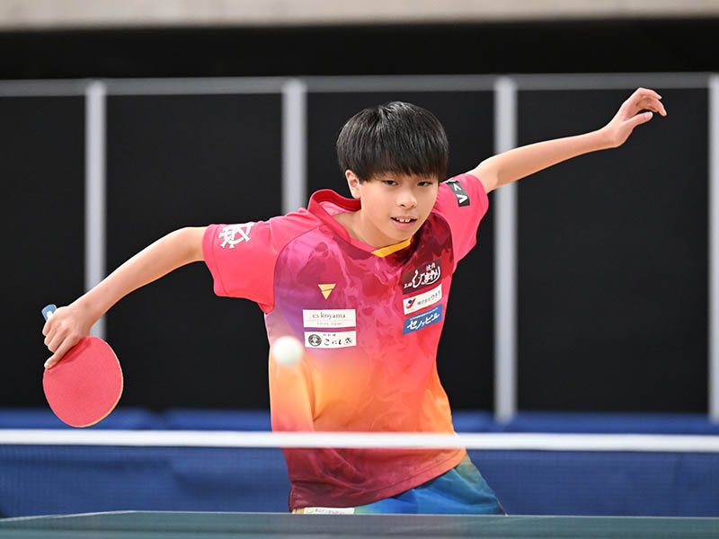 岡田は1・2回戦とも強敵を退け、中学1年で堂々の3回戦進出