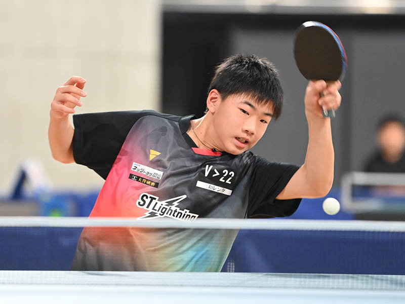 小学6年で富山県予選を勝ち抜いた柴田。鈴木には及ばなかったが、将来が楽しみな選手だ