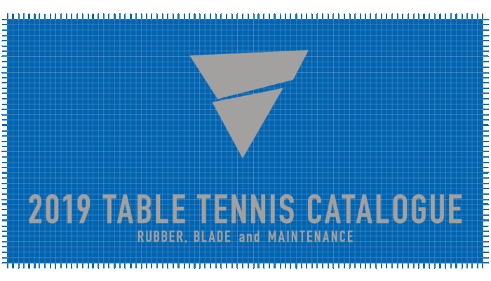 2019 TABLE TENNIS CATAROGUE バナー画像