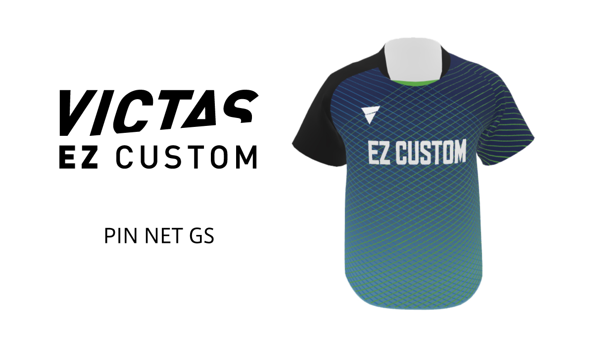 VICTAS EZ CUSTOM PIN NET GS