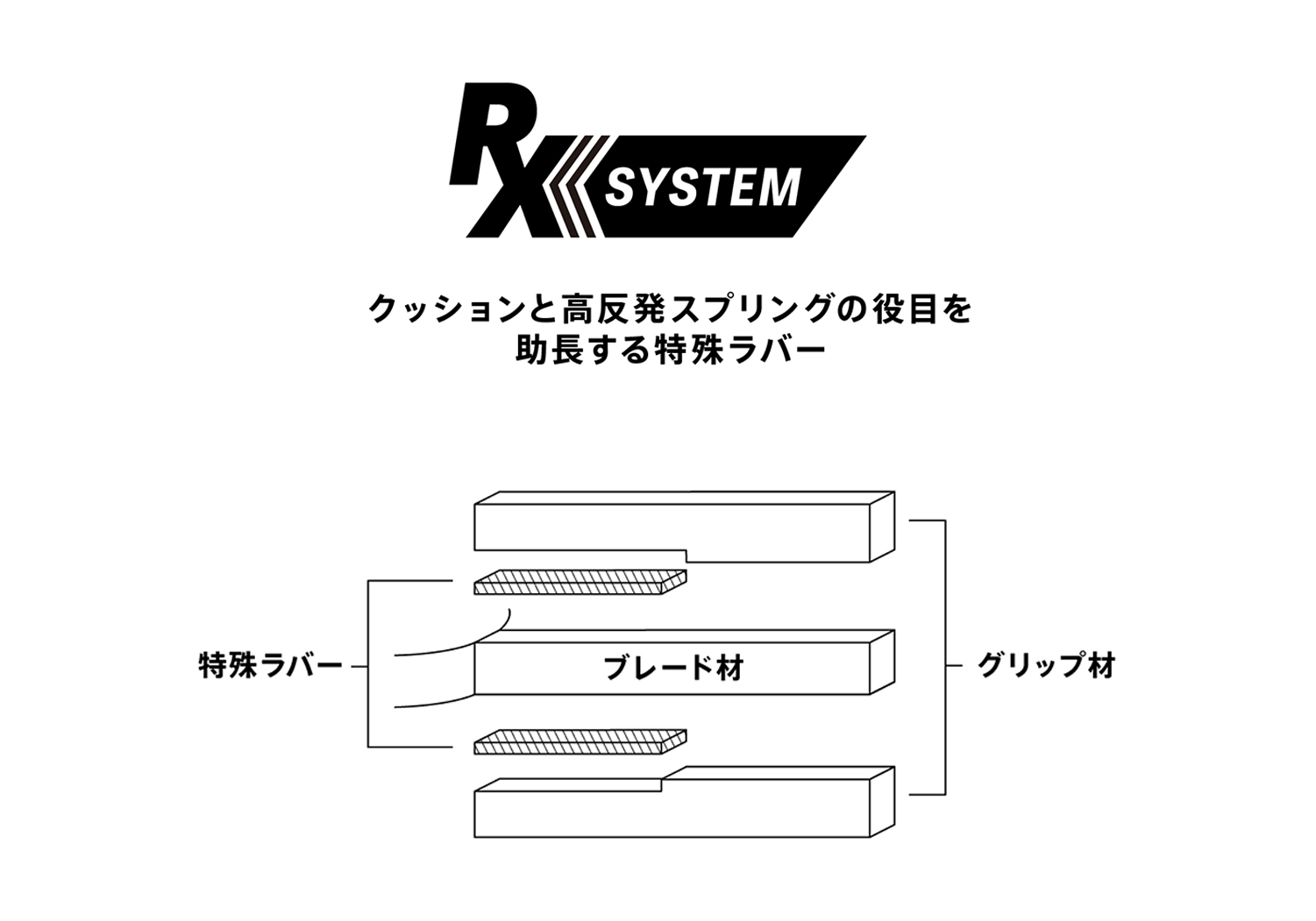 REFLEX SYSTEMの構造を説明するイラスト