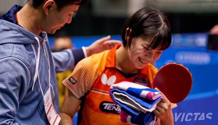 全日本卓球選手権大会4日目：ジュニア女子決勝～長﨑が劣勢を挽回して