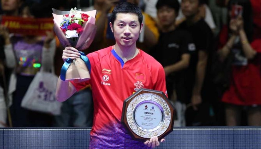 ITTFワールドツアー・韓国オープン　男子シングルス優勝の許昕選手