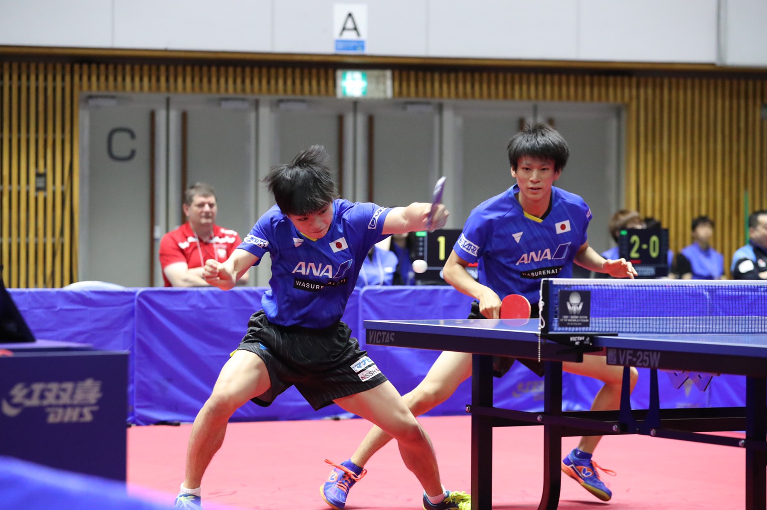 ライオン卓球ジャパンオープン荻村杯・札幌大会 　男子ダブルス　結果　卓球　VICTAS JOURNAL　国際大会　VICTAS　戸上隼輔　宇田幸矢