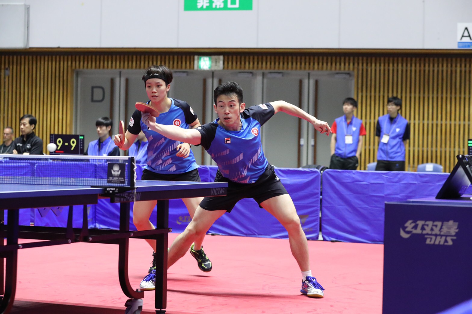 ライオン卓球ジャパンオープン荻村杯　札幌大会　混合ダブルス　 杜凱栞　黄鎮廷 　大会3日目　卓球　VICTAS JOURNAL