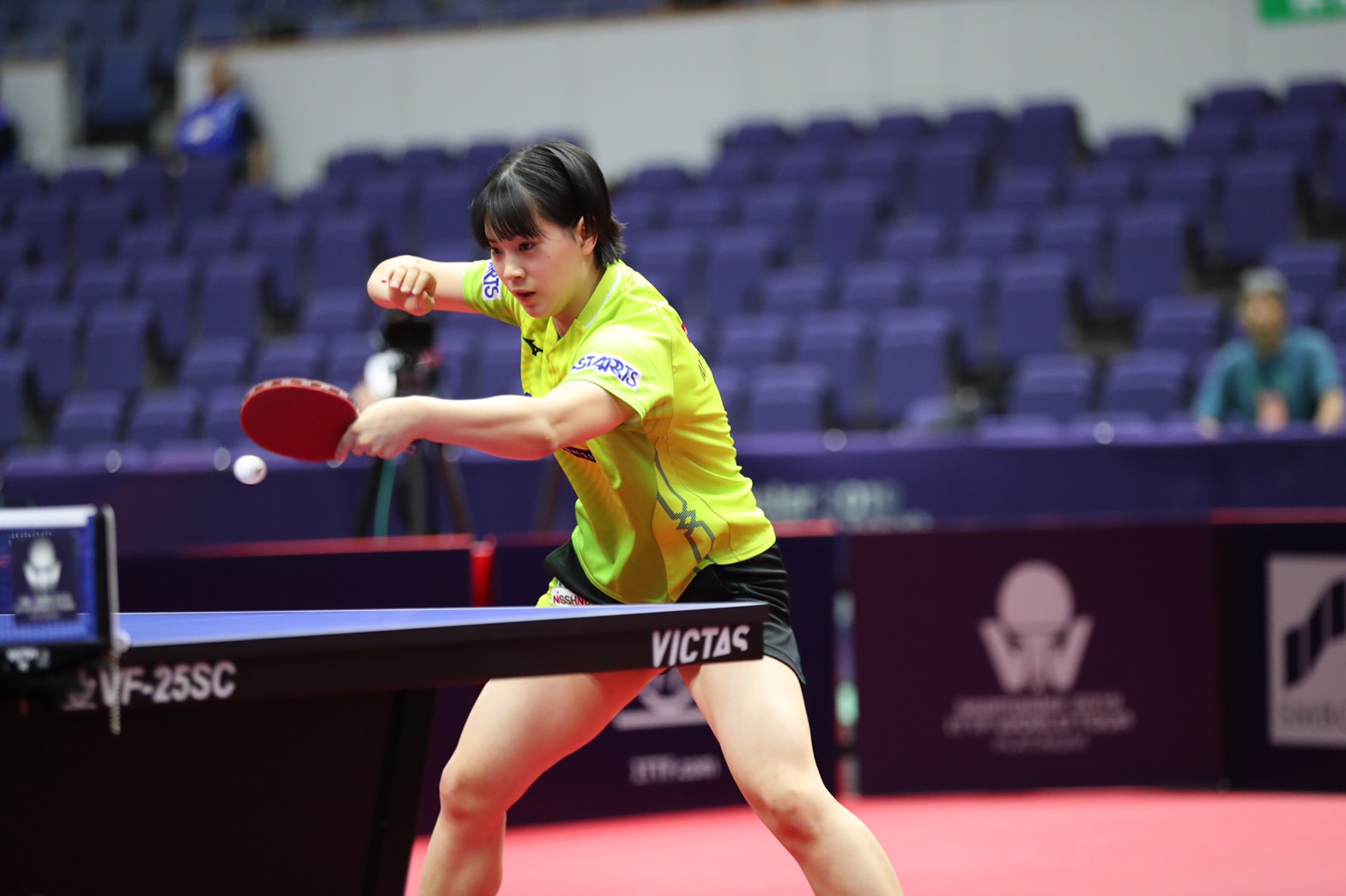 ライオン卓球ジャパンオープン荻村杯・札幌大会 　女子シングルス予選3回戦　結果　卓球　VICTAS JOURNAL　国際大会　VICTAS　長崎美柚