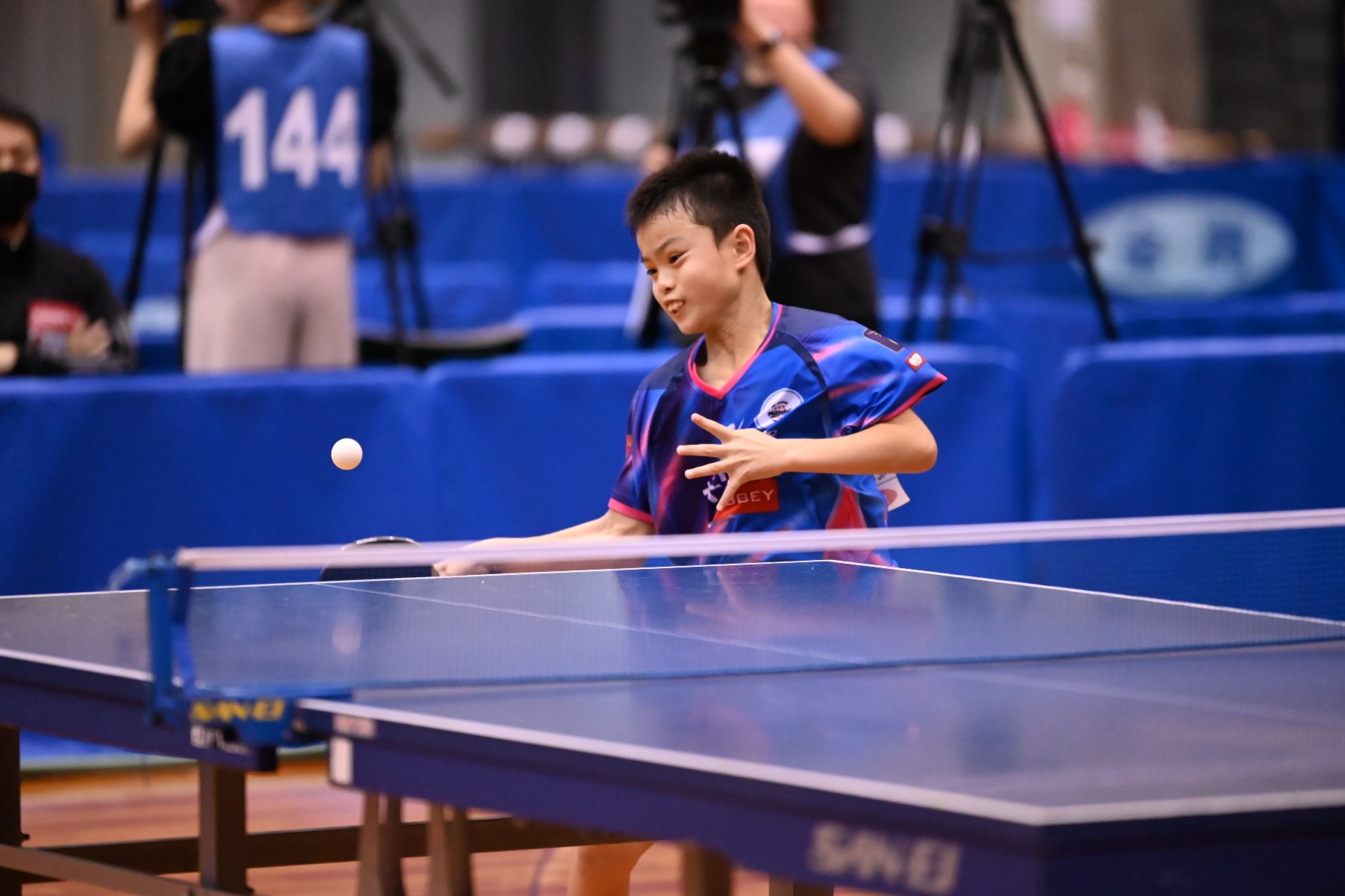 試合をする大野選手