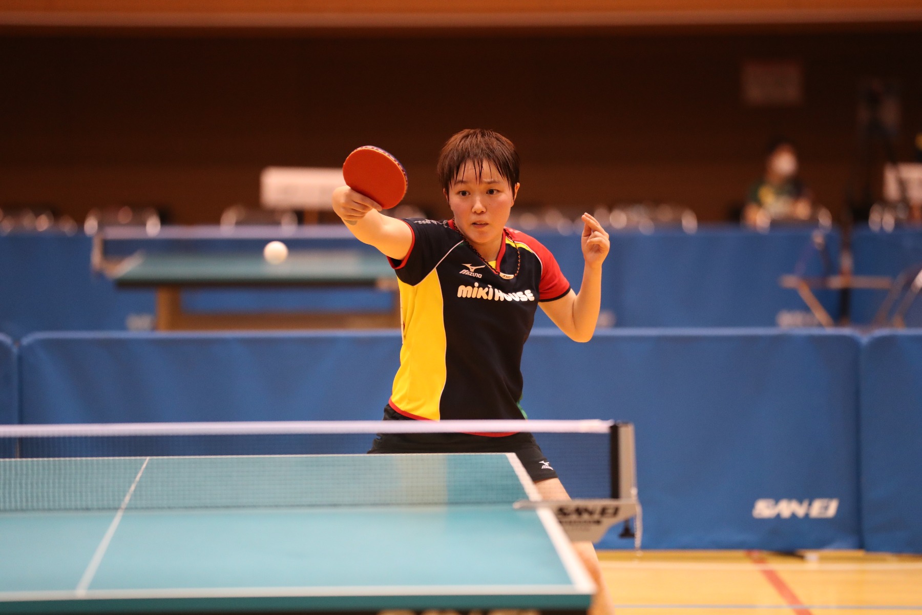 芝田選手の試合の様子