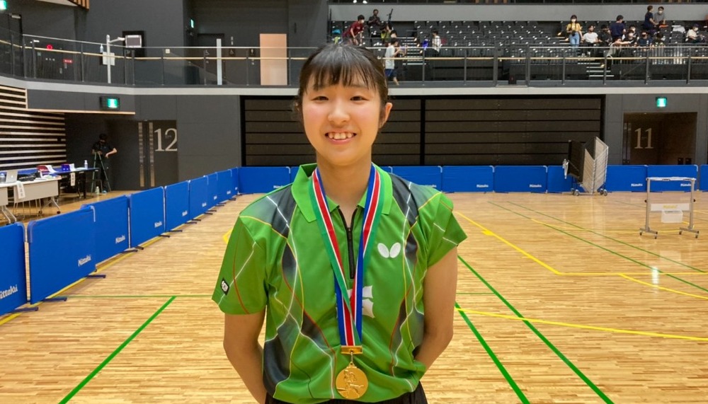 女子シングルス・出澤（専修大）が優勝