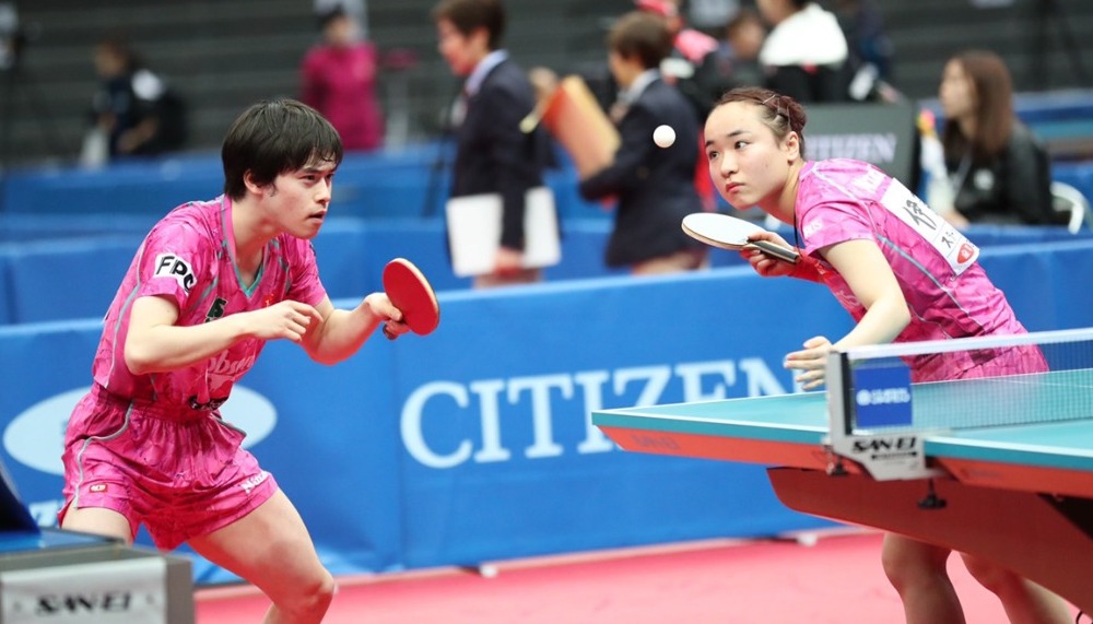 森薗選手、伊藤選手ペア