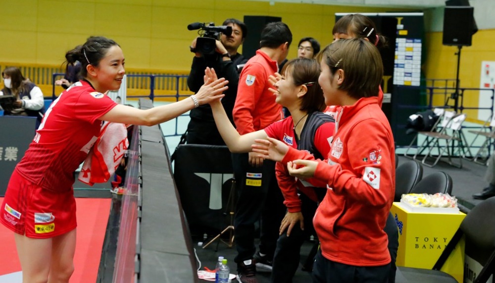 ノジマTリーグ 2019-2020シーズン　女子　2月9日時点順位