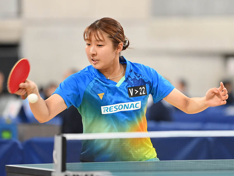 全日本選手権　女子シングルス VICTAS契約選手3名が2回戦を突破！の画像