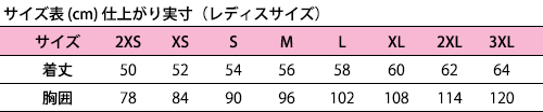 サイズ表